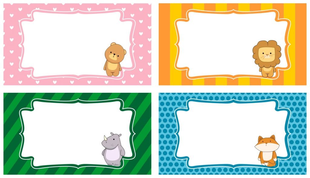 Free Printable Name Tags For Preschoolers