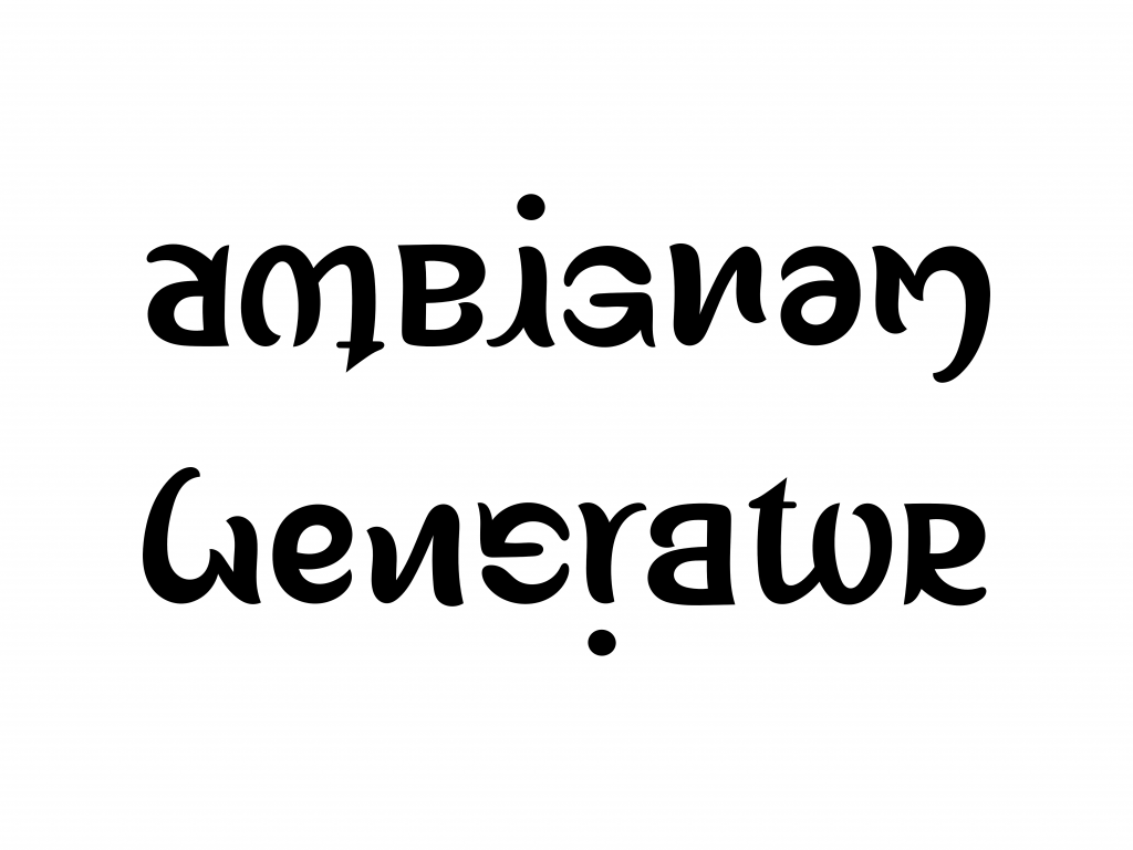 File Ambigram Ambigram Generator png Wikimedia Commons