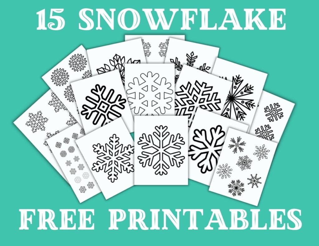 Free Printable Snowflake Paper