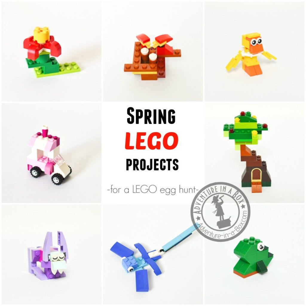 Spring Lego Projects Printable Instructions Adventure In A Box