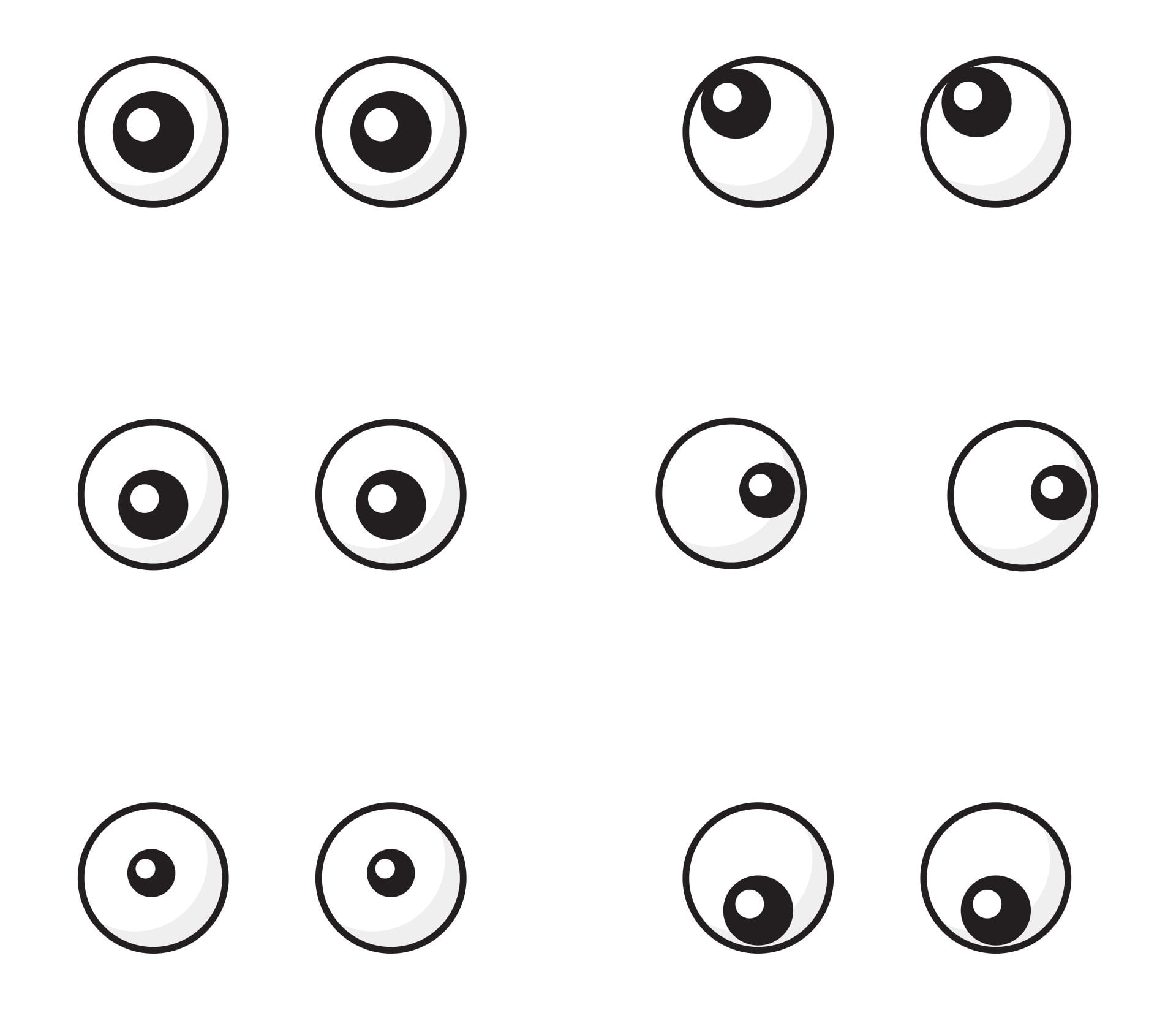 Printable Eyes For Crafts
