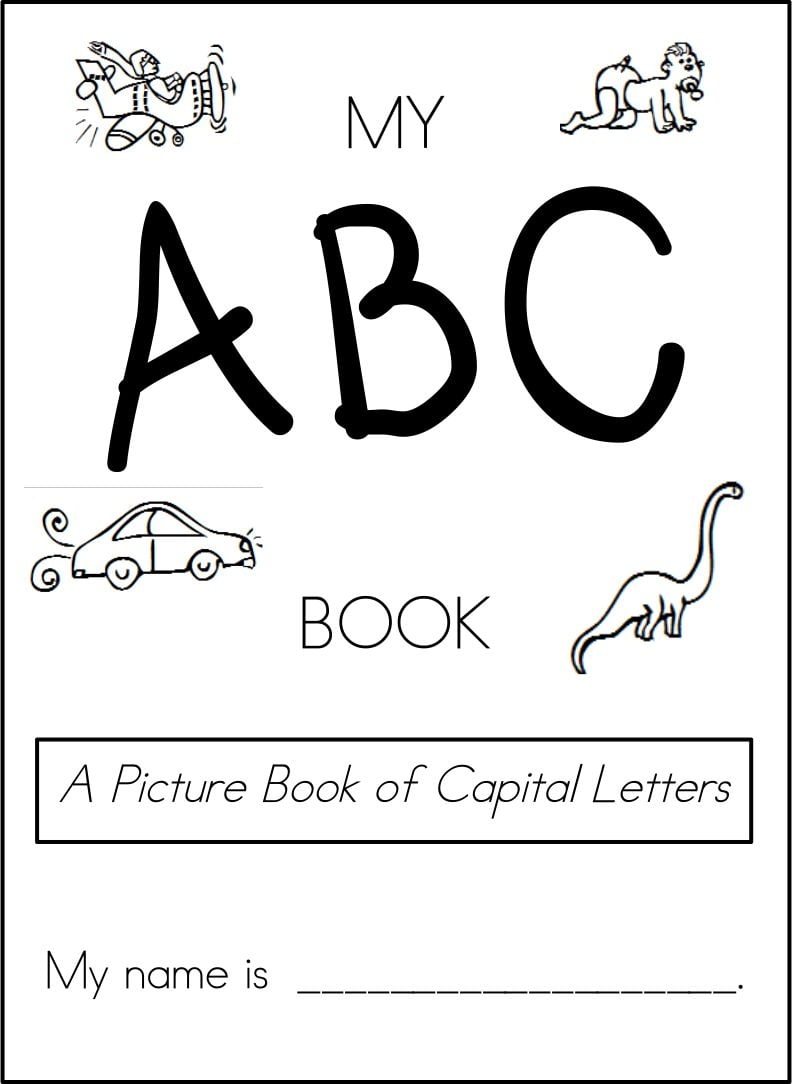 Printable Alphabet Book Pdf
