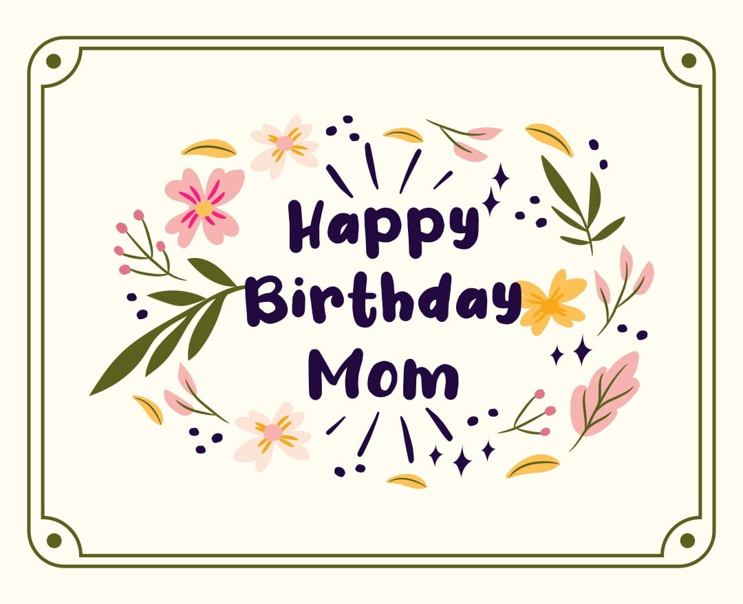 Printable Birthday Cards Mom