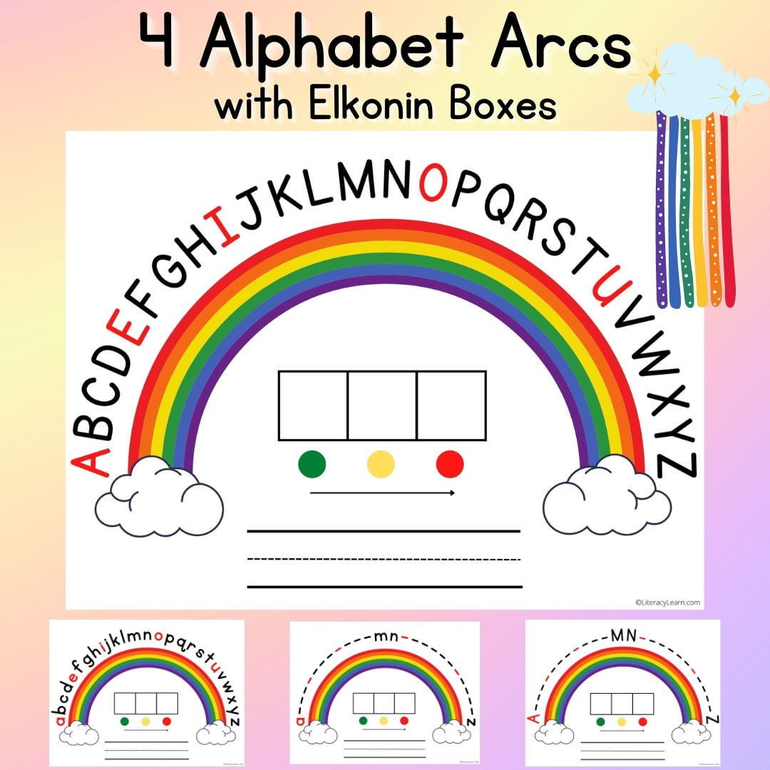 Printable Alphabet Arc Free