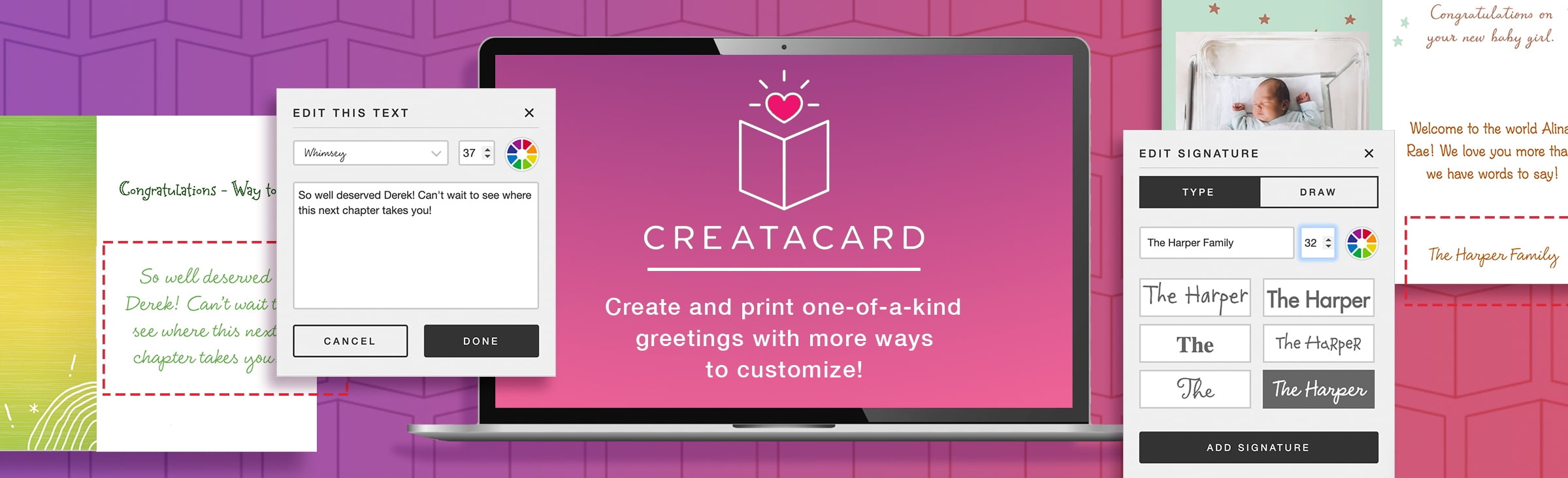 Printable Greeting Card App