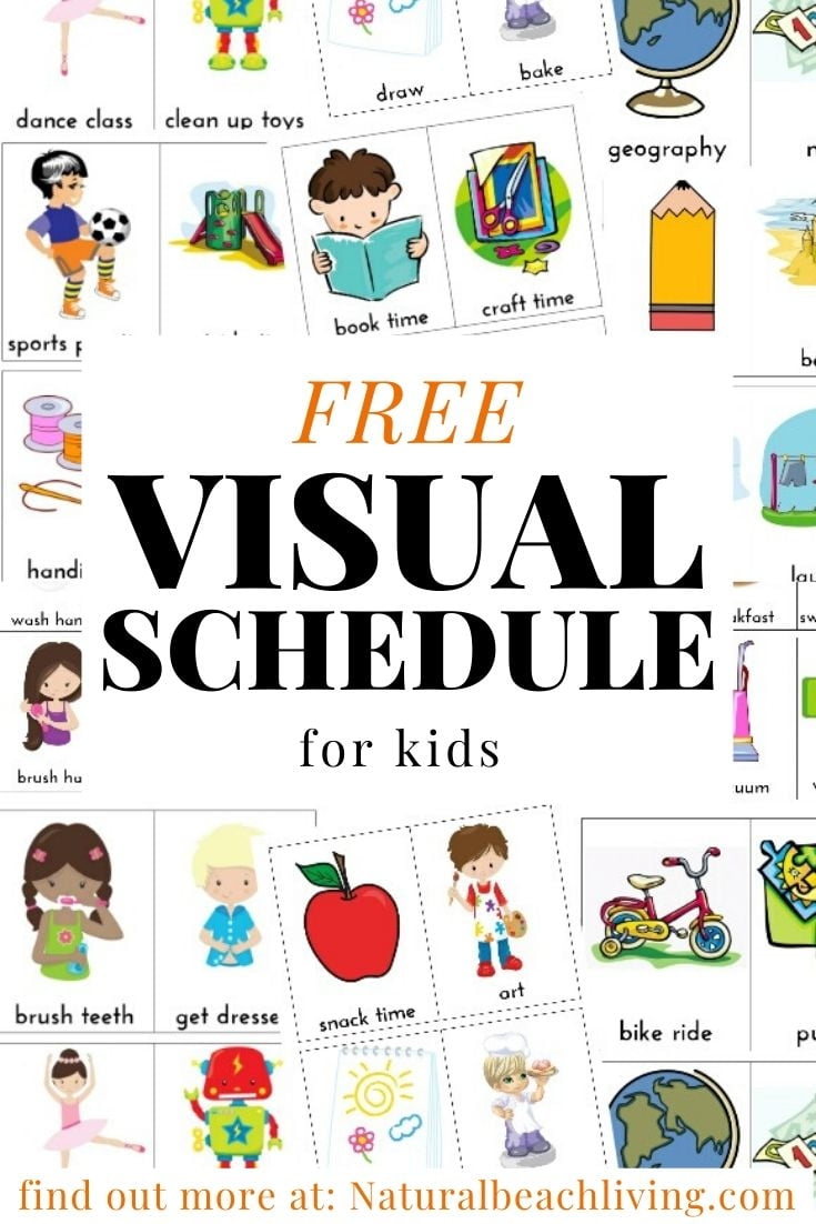 Printable Daily Schedule Kindergarten