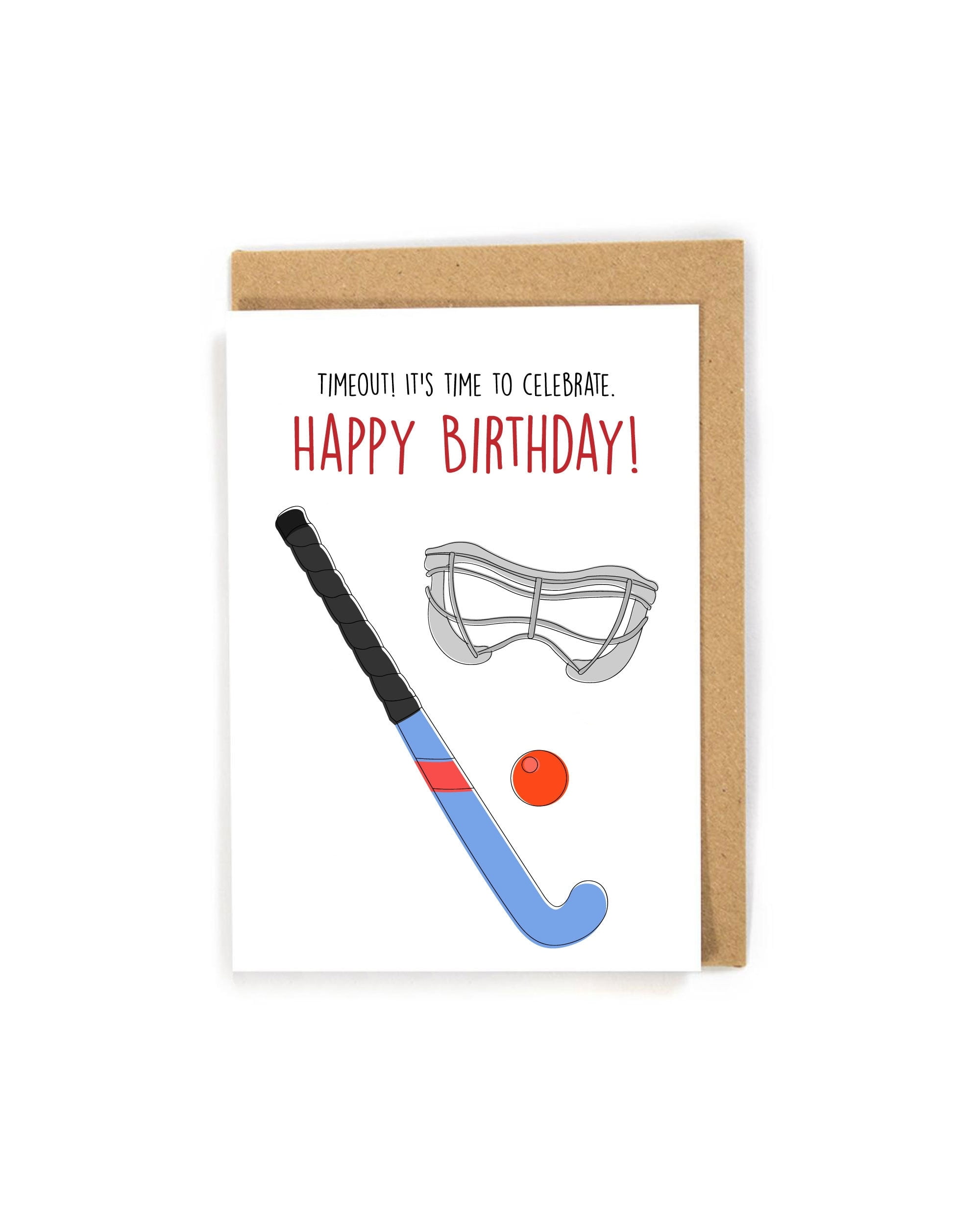 Printable Birthday Cards Hockey