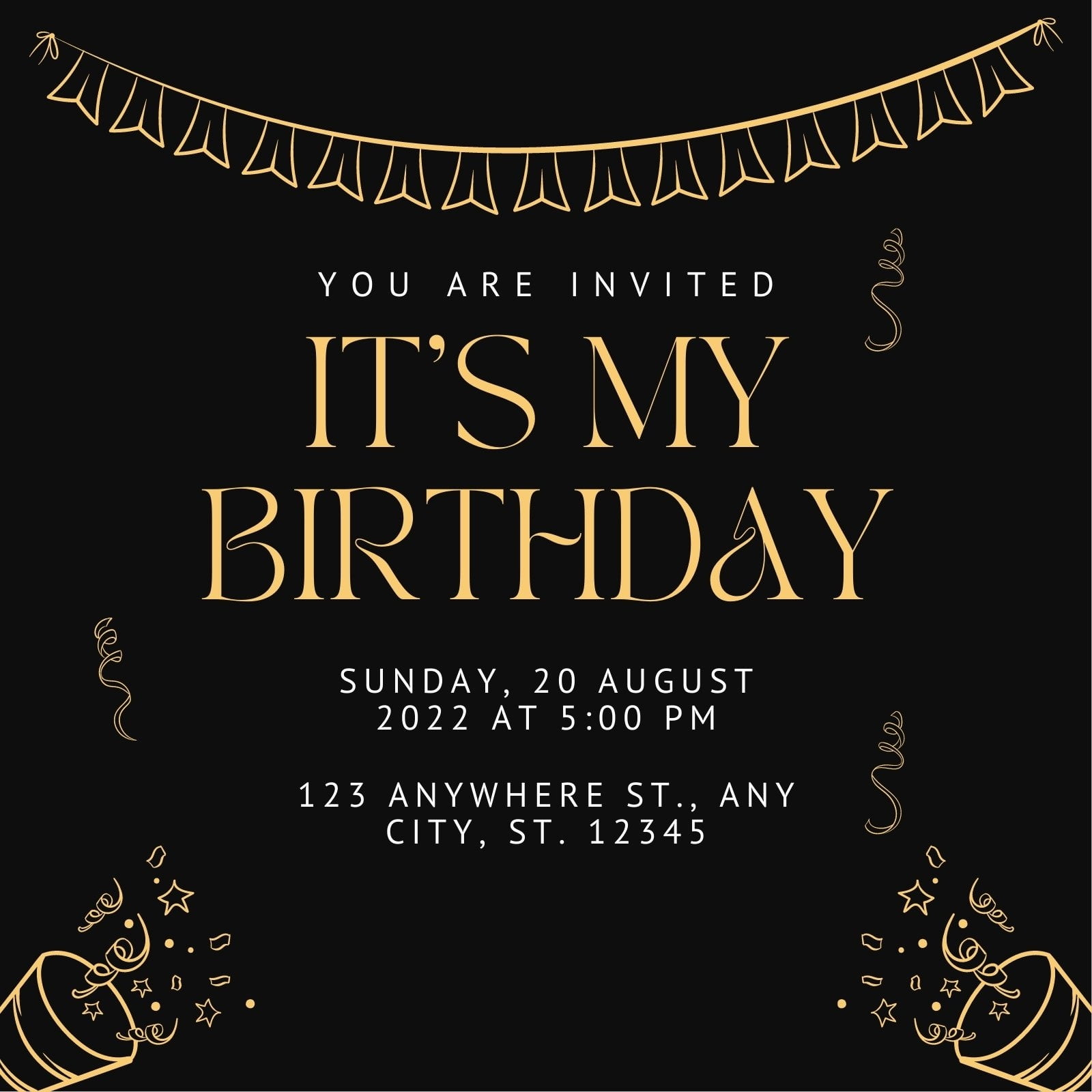 Printable Birthday Invitations Online