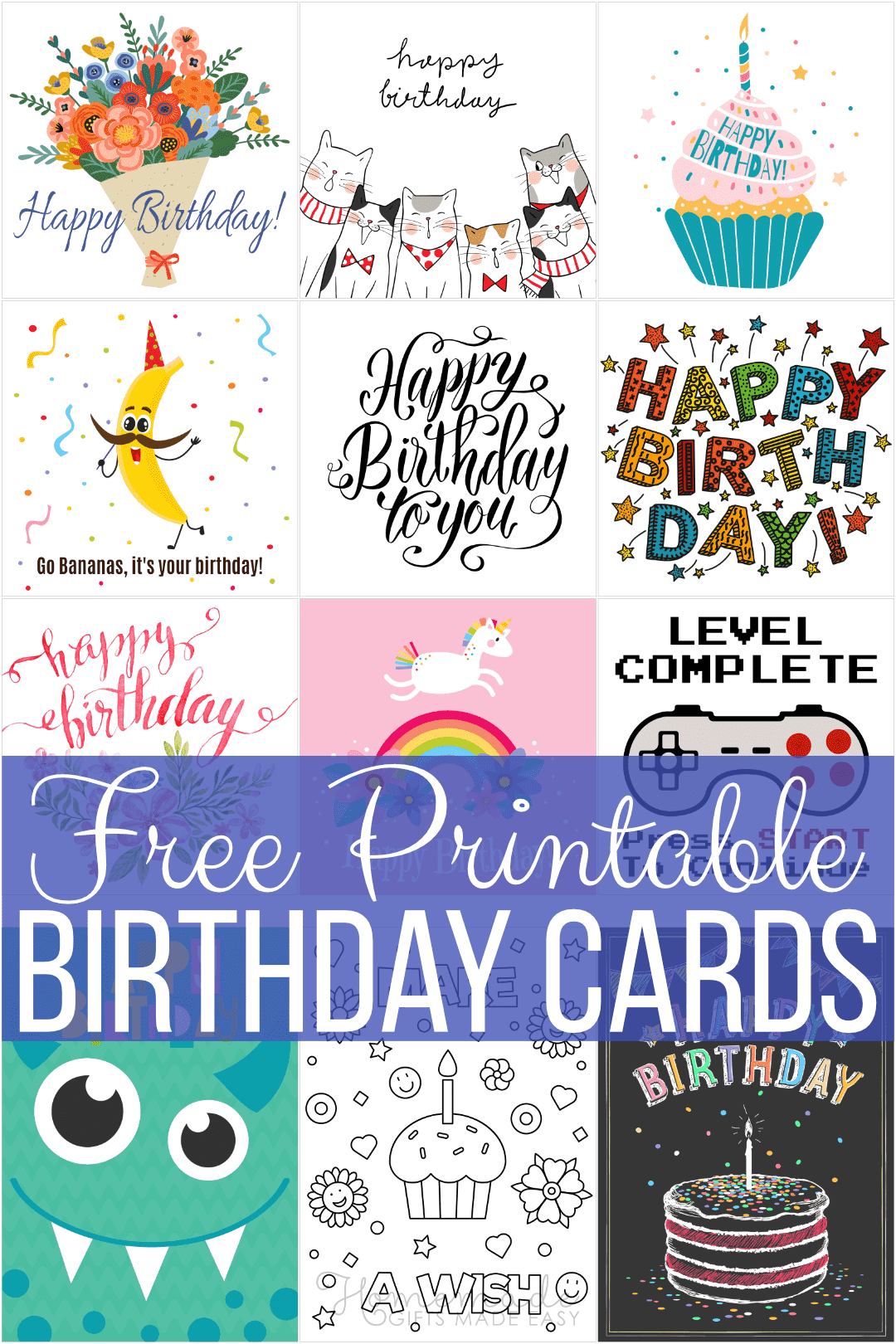 Printable Birthday Cards Granddaughter