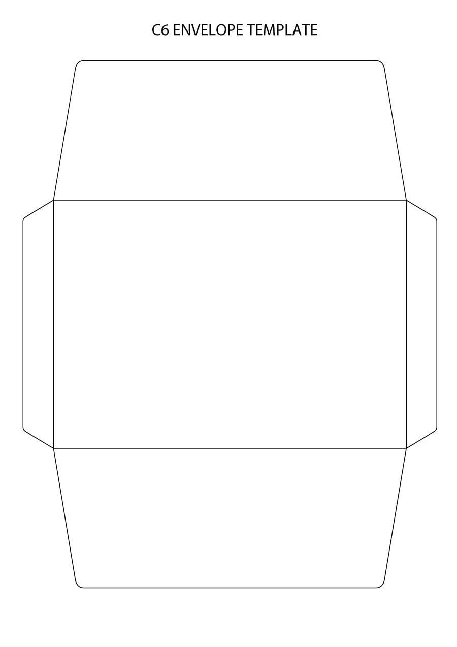 Blank Envelope Template Printable