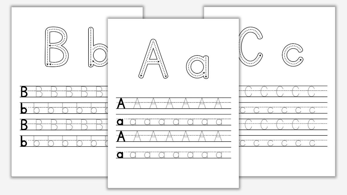 Printable Alphabet Worksheets Pdf Printable Lab