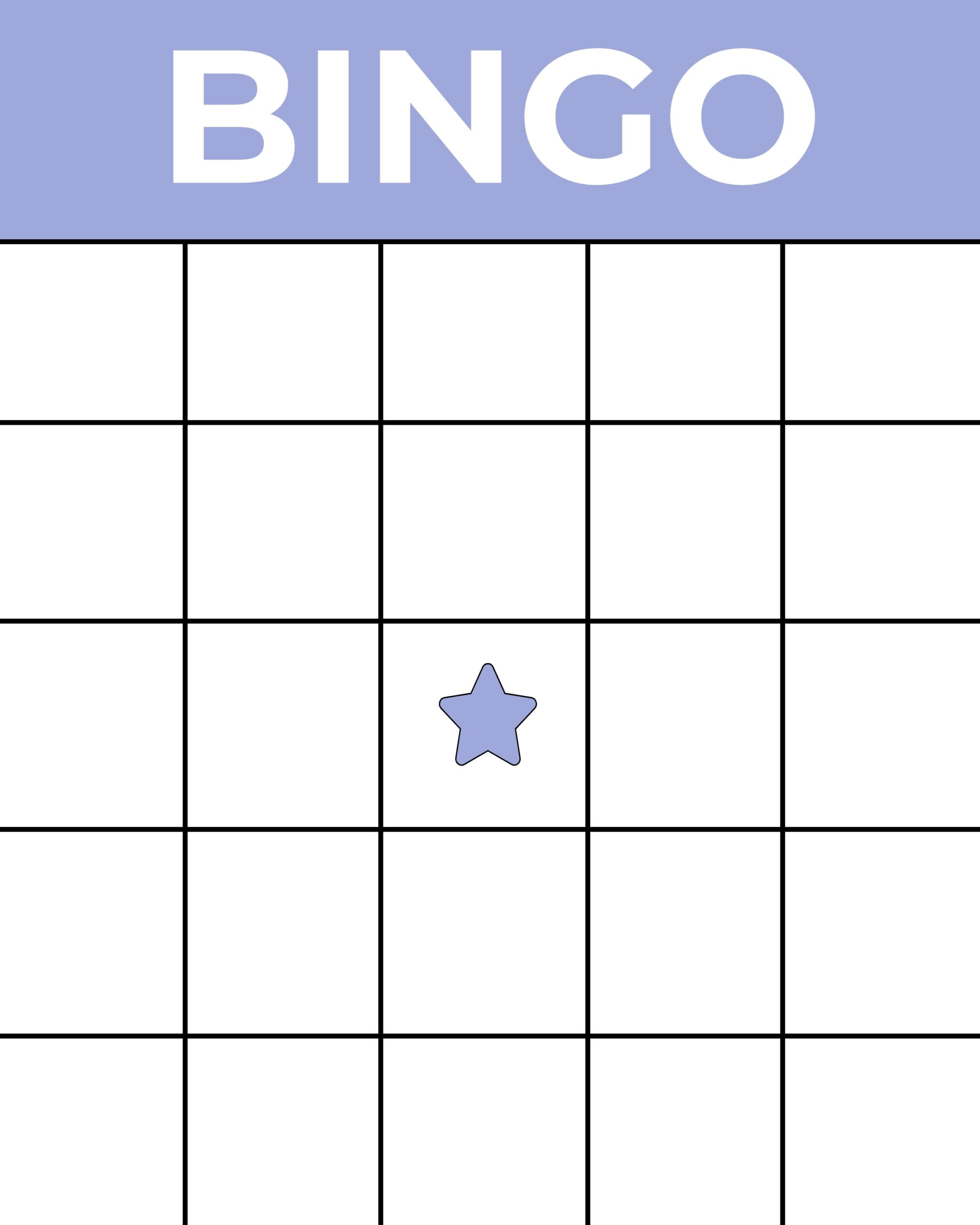 Printable Bingo Cards Generator Printable Lab