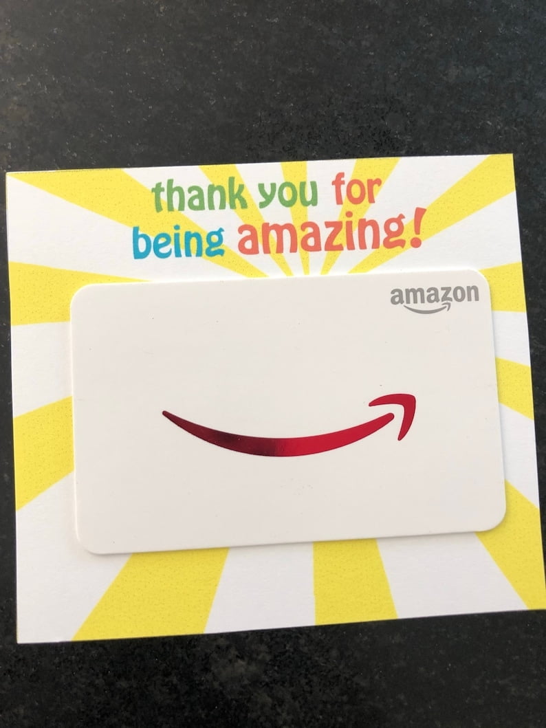 Printable Amazon Gift Card