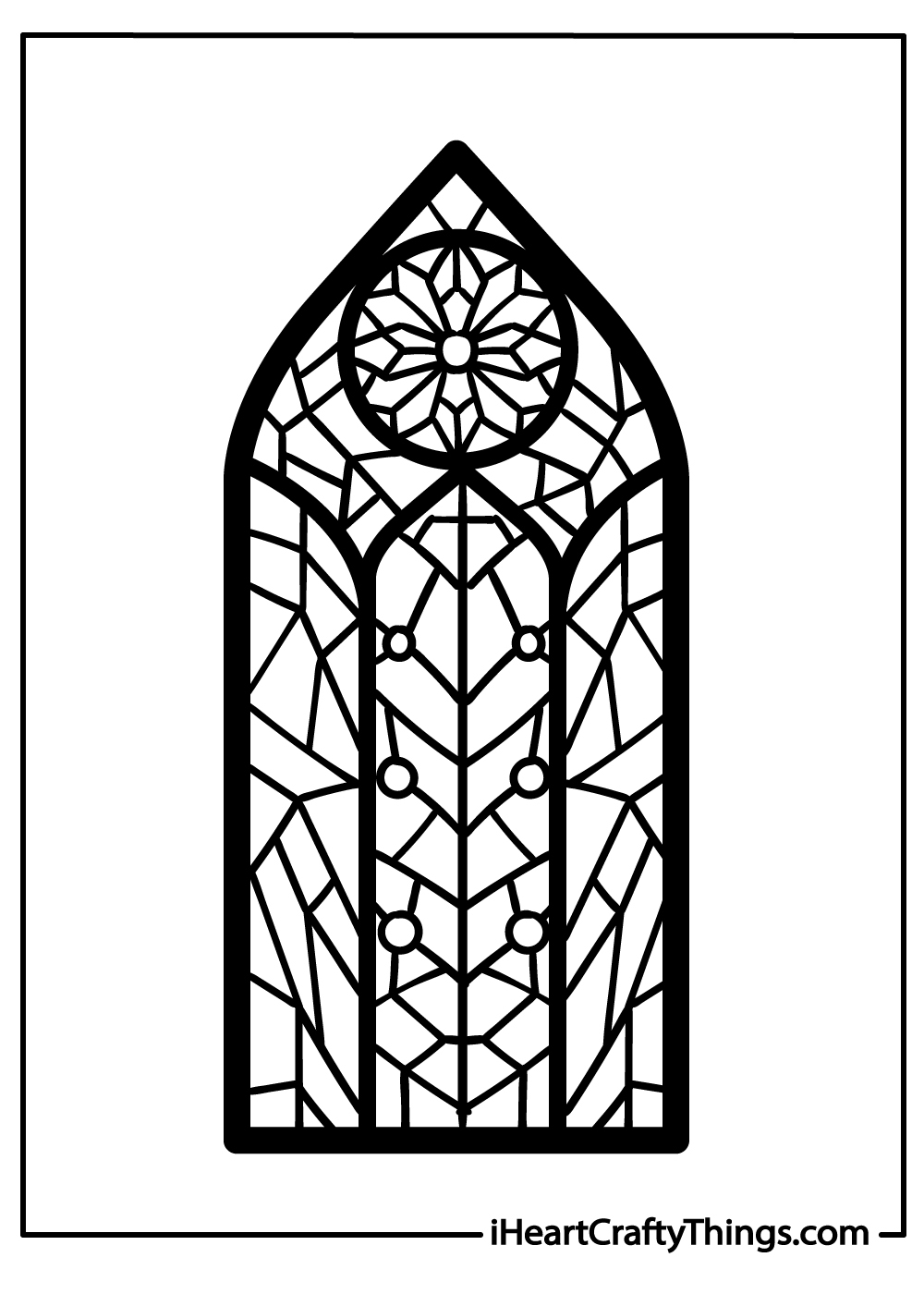 printable stained glass patterns free