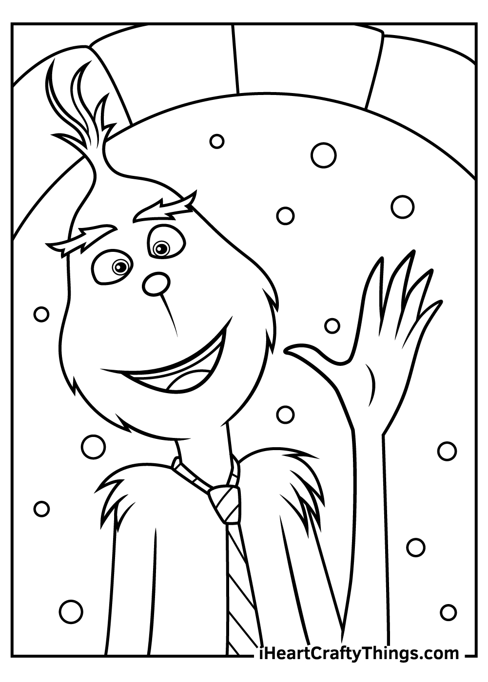 free grinch printable coloring pages
