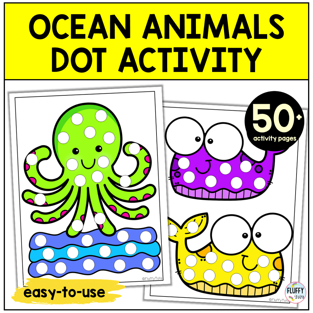 ocean do a dot printables free