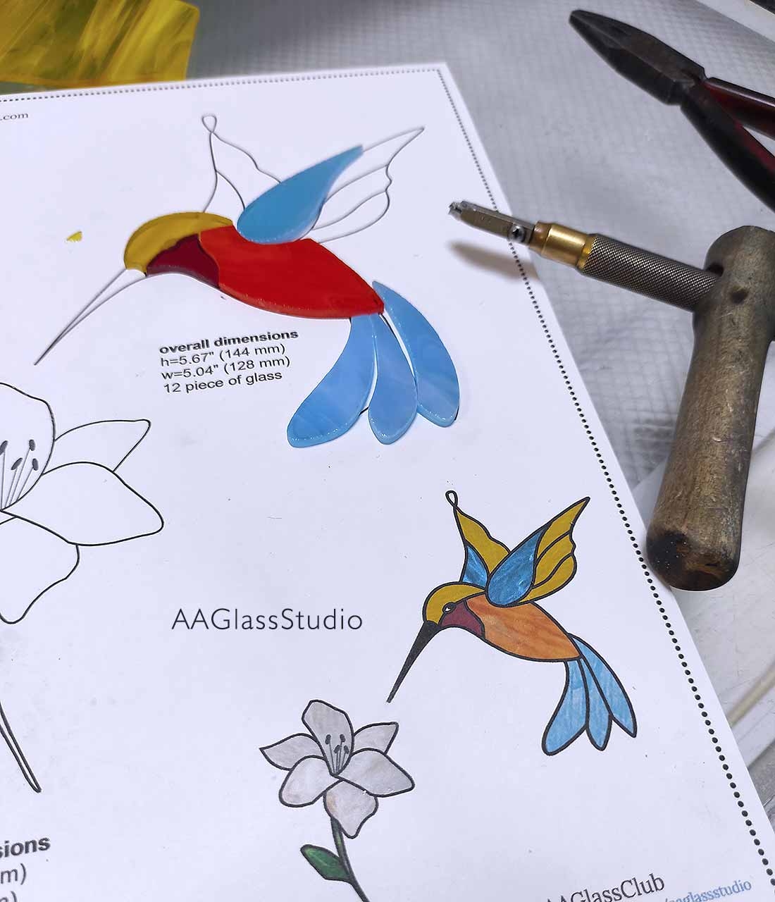 free printable stained glass patterns