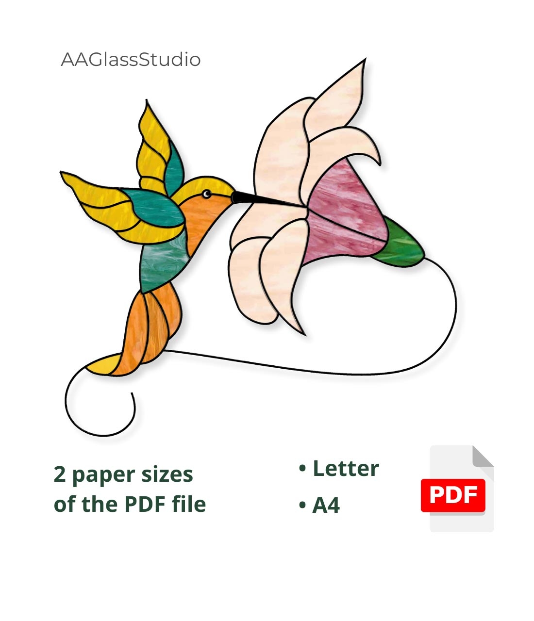 printable stained glass patterns free