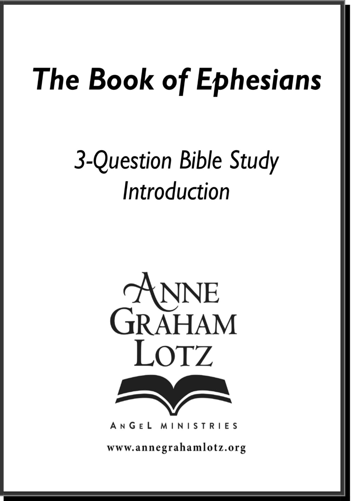 free printable bible study on ephesians