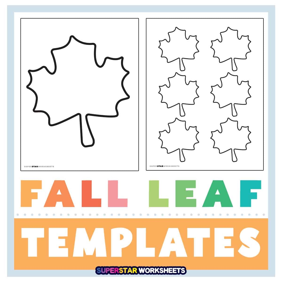 free printable fall crafts