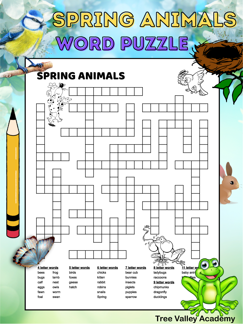 free fill in puzzles printable