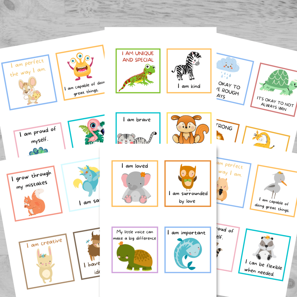 printable affirmations pdf free