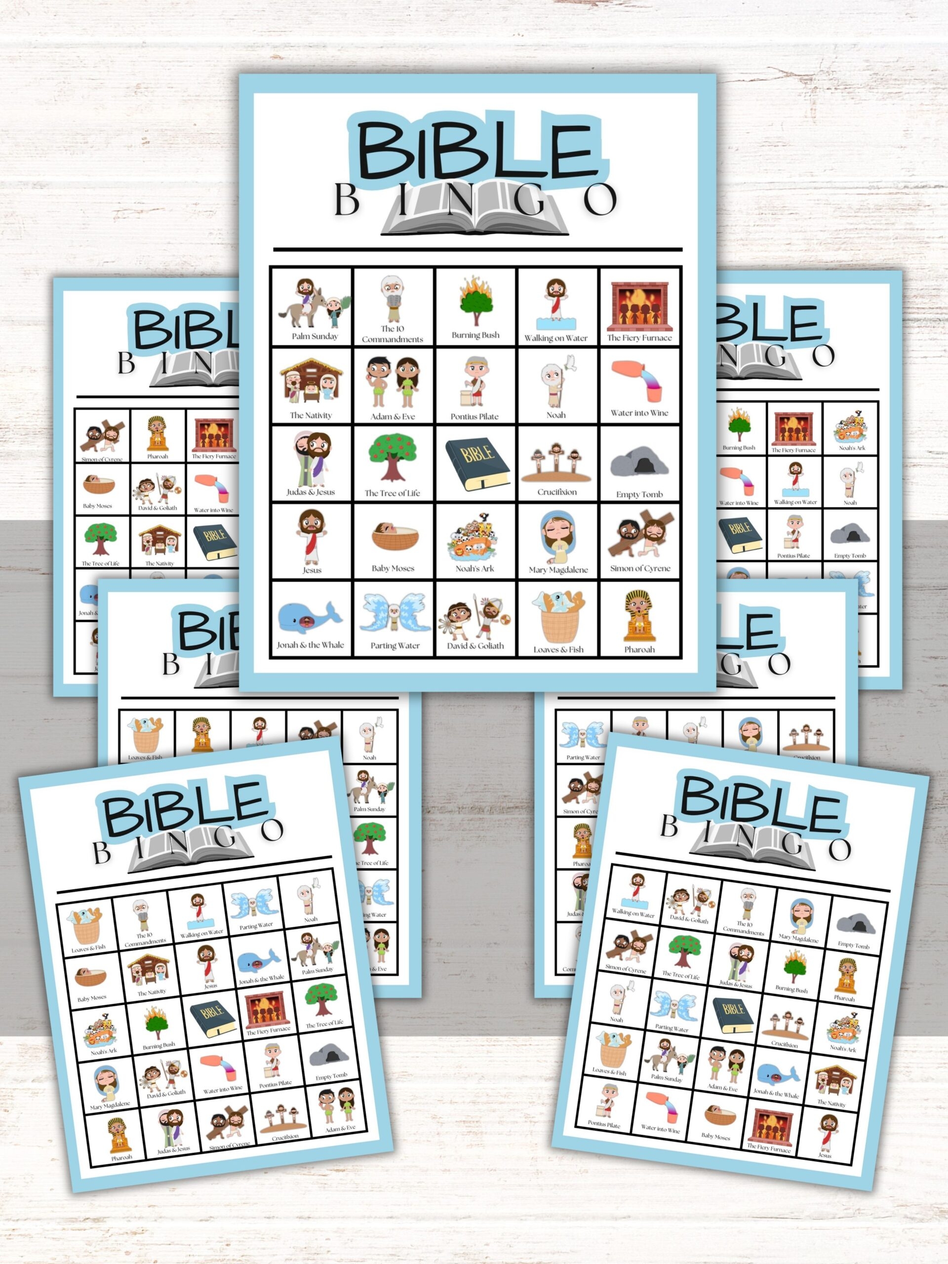 bible bingo free printables