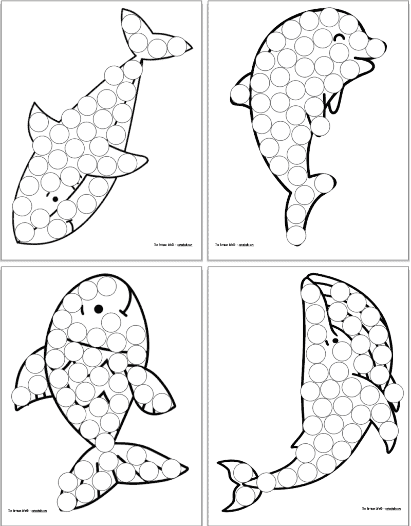 ocean do a dot printables free