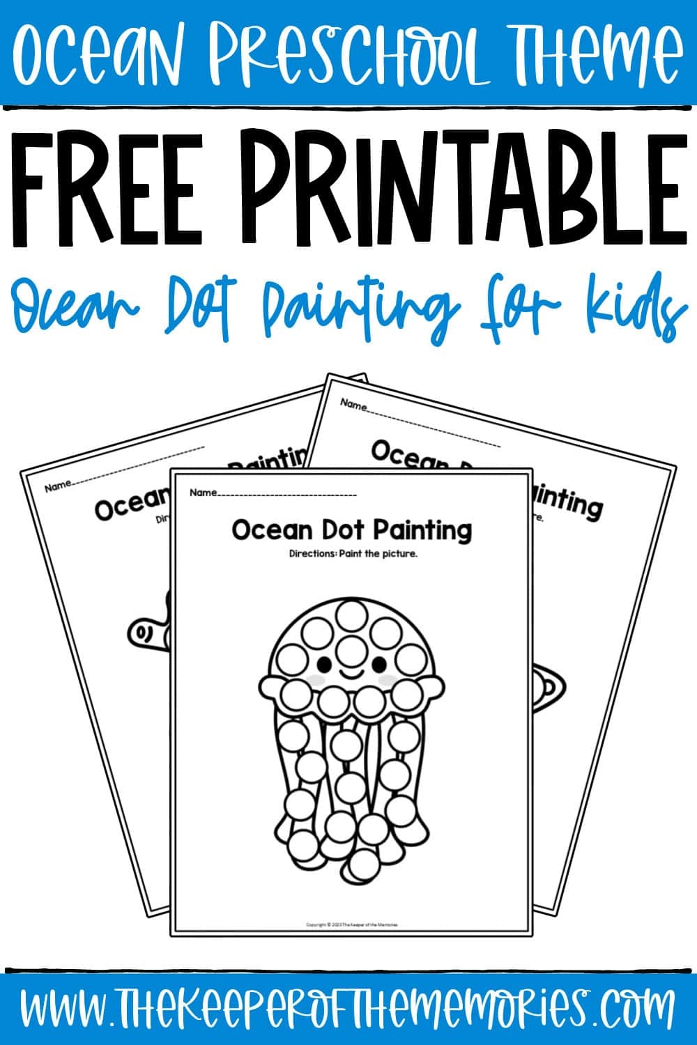 ocean do a dot printables free