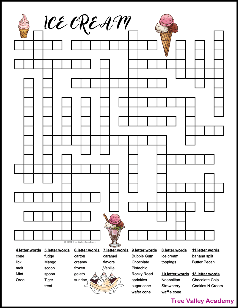 free fill in puzzles printable
