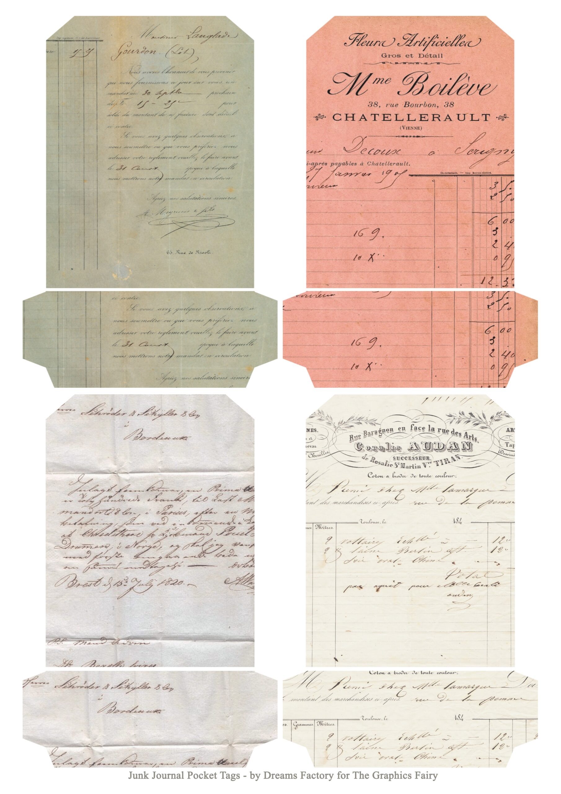free junk journal printables
