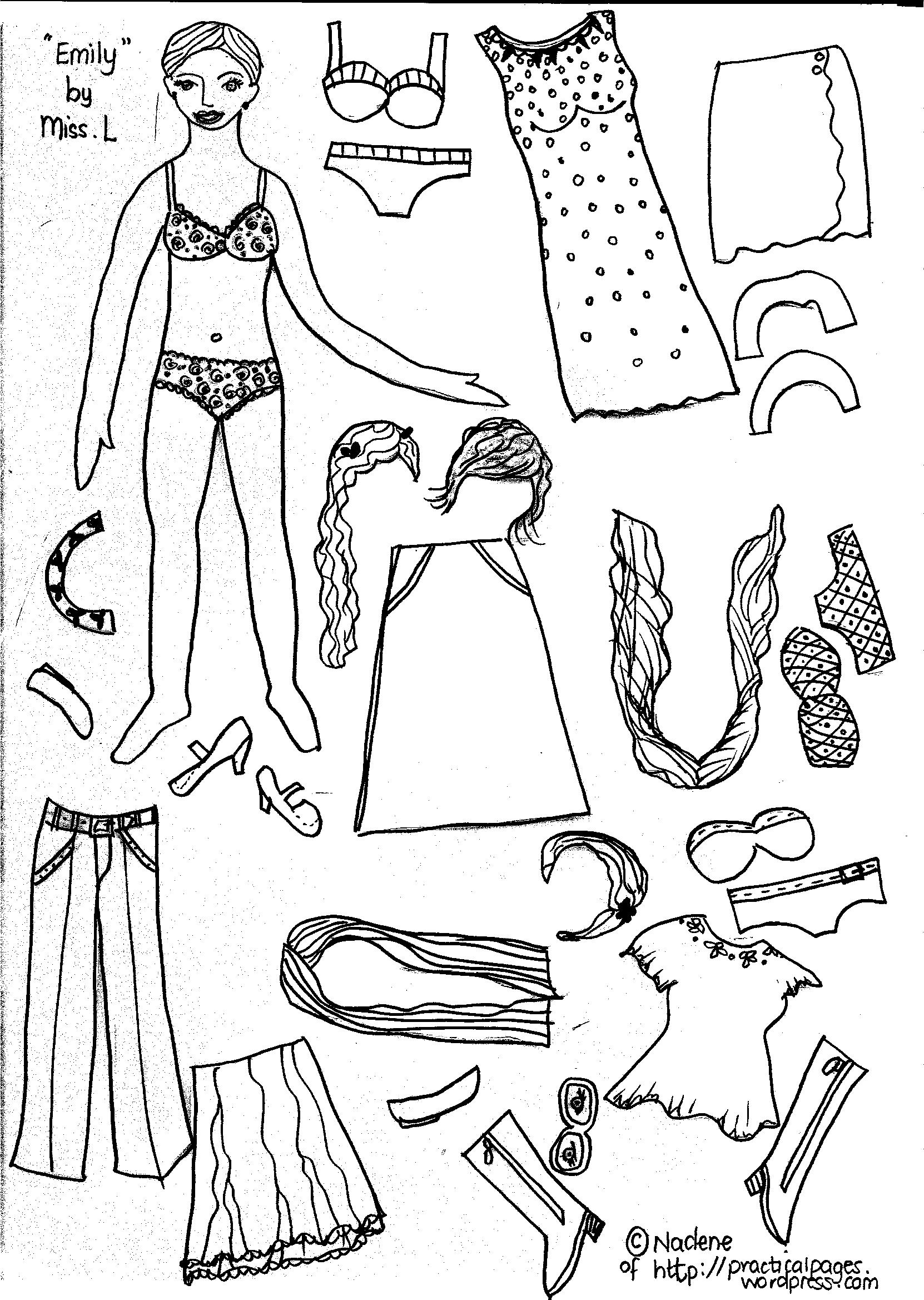 printable paper dolls free