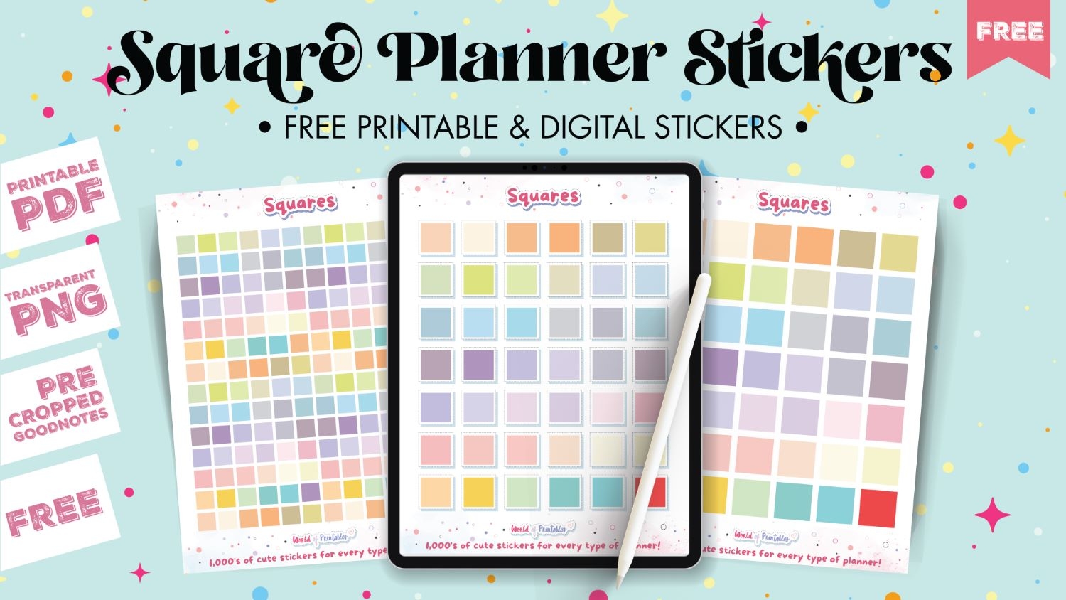 planner free printable stickers