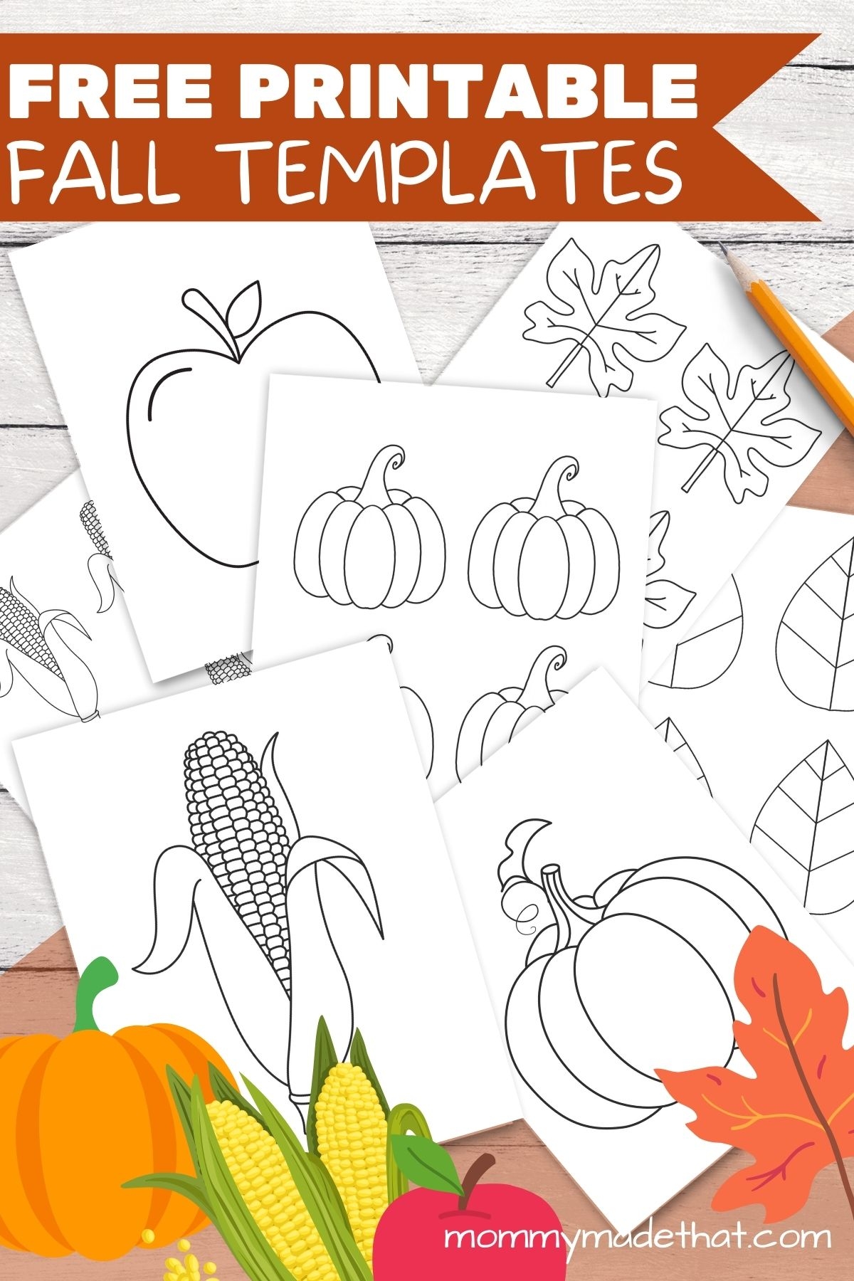 free printable fall crafts
