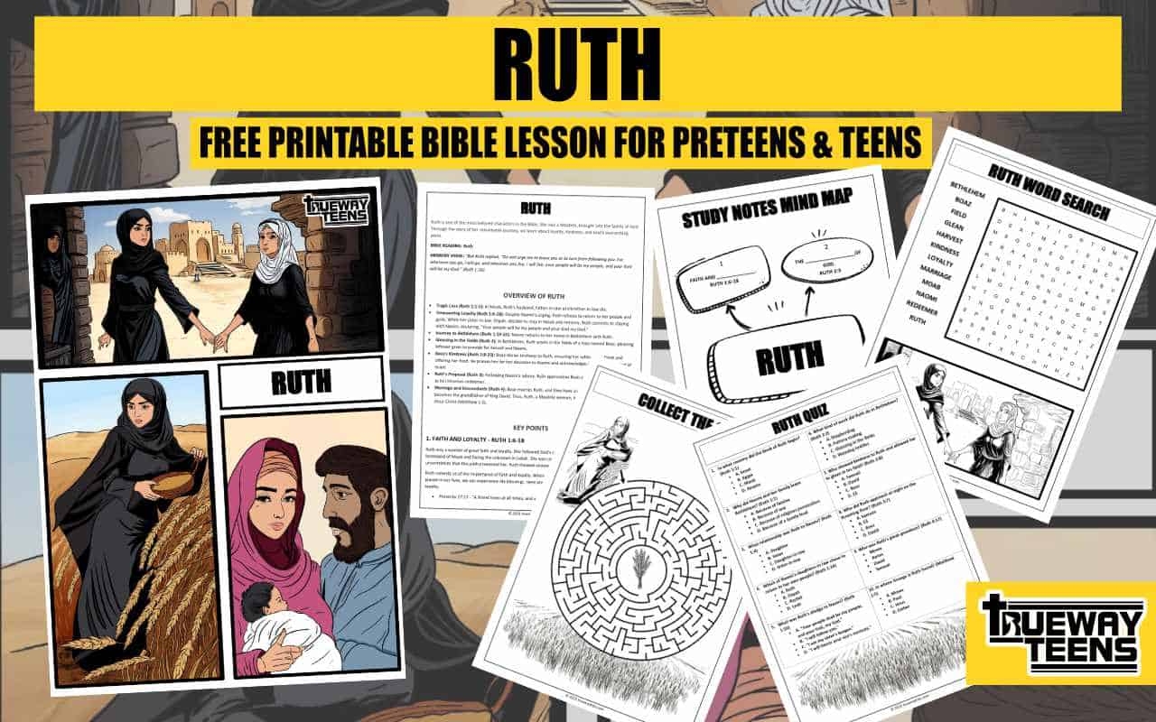 free printable bible study on ruth