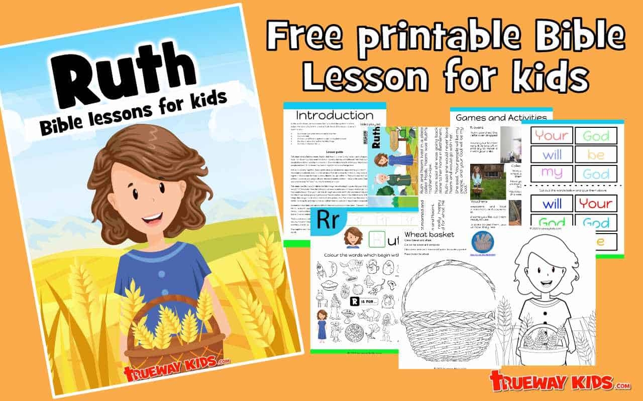 free printable bible study on ruth