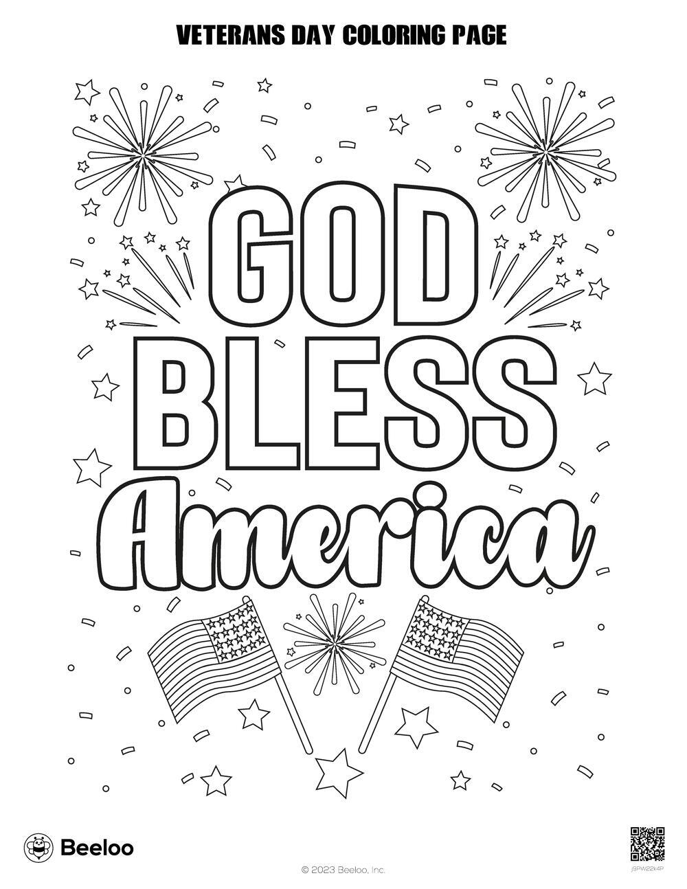 free printable veterans day coloring pages