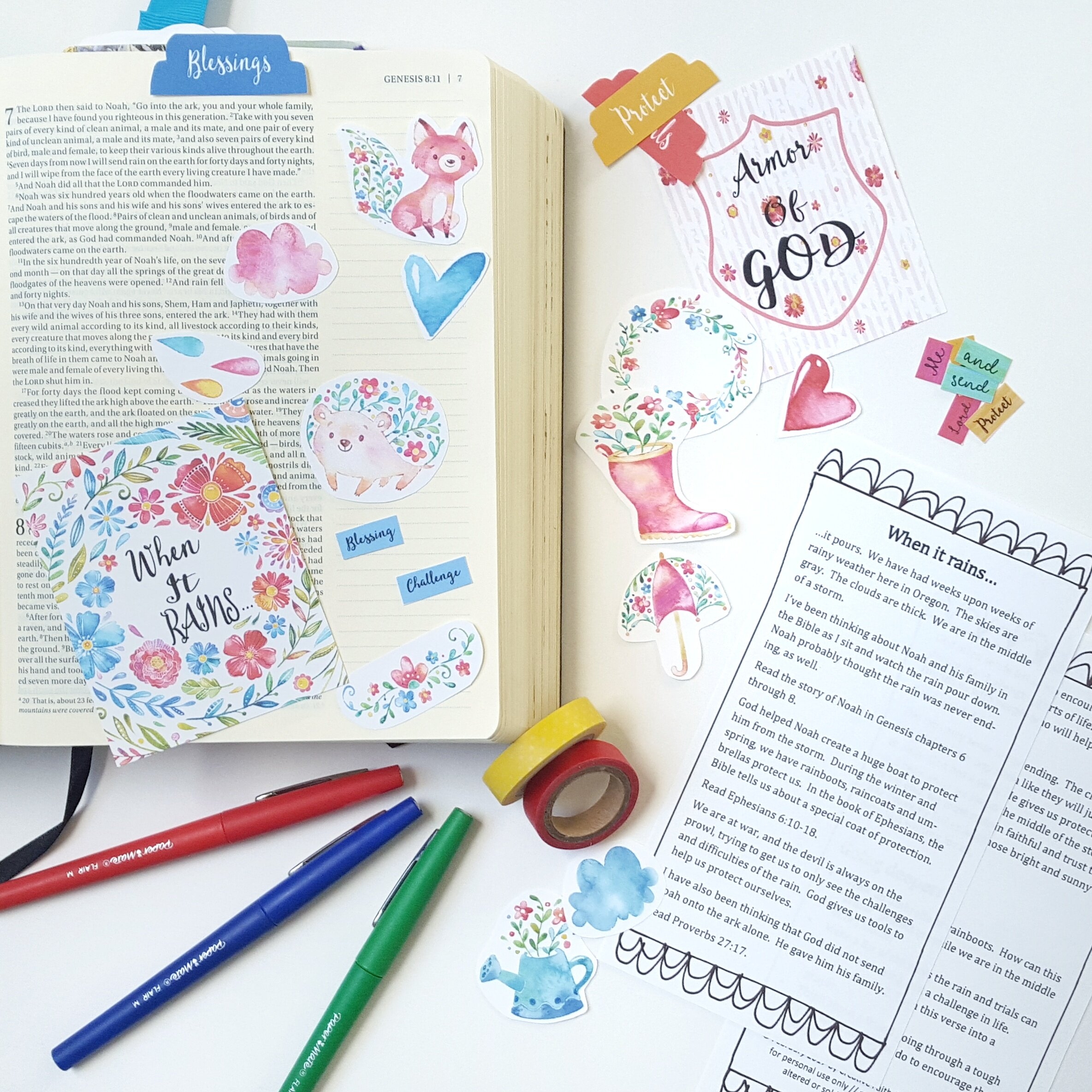 bible journaling printables free