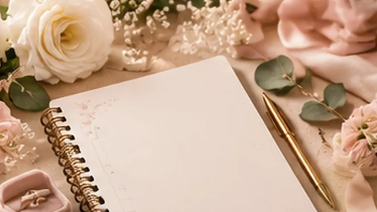 Warm organized lifestyle scene for retirement planning & lifestyle printables