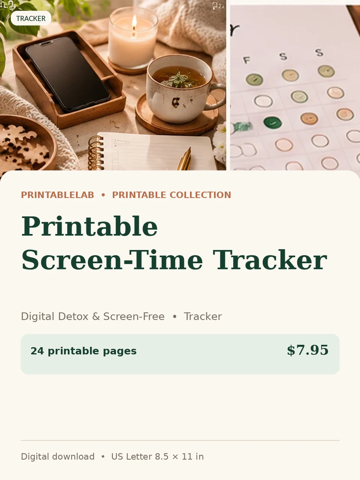 Printable Screen-Time Tracker preview 1