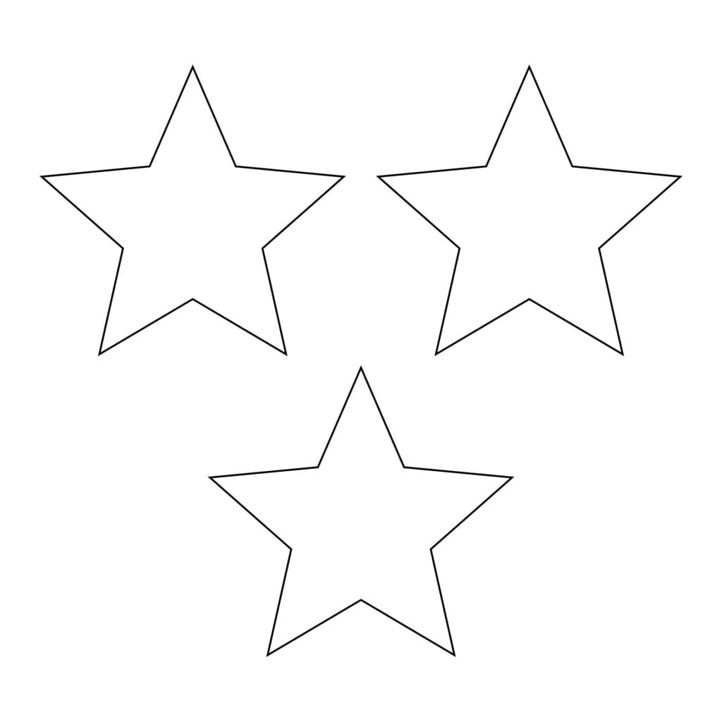 14 Best 5 Inch Star Template Printable Printablee