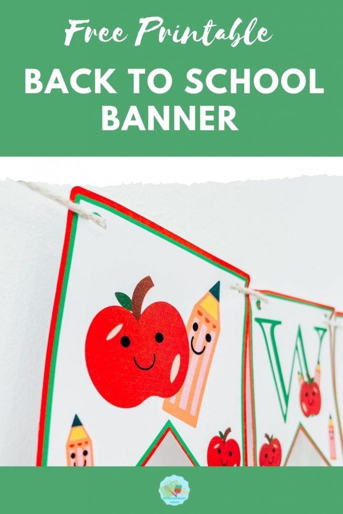 Welcome Back Banner Printable Free