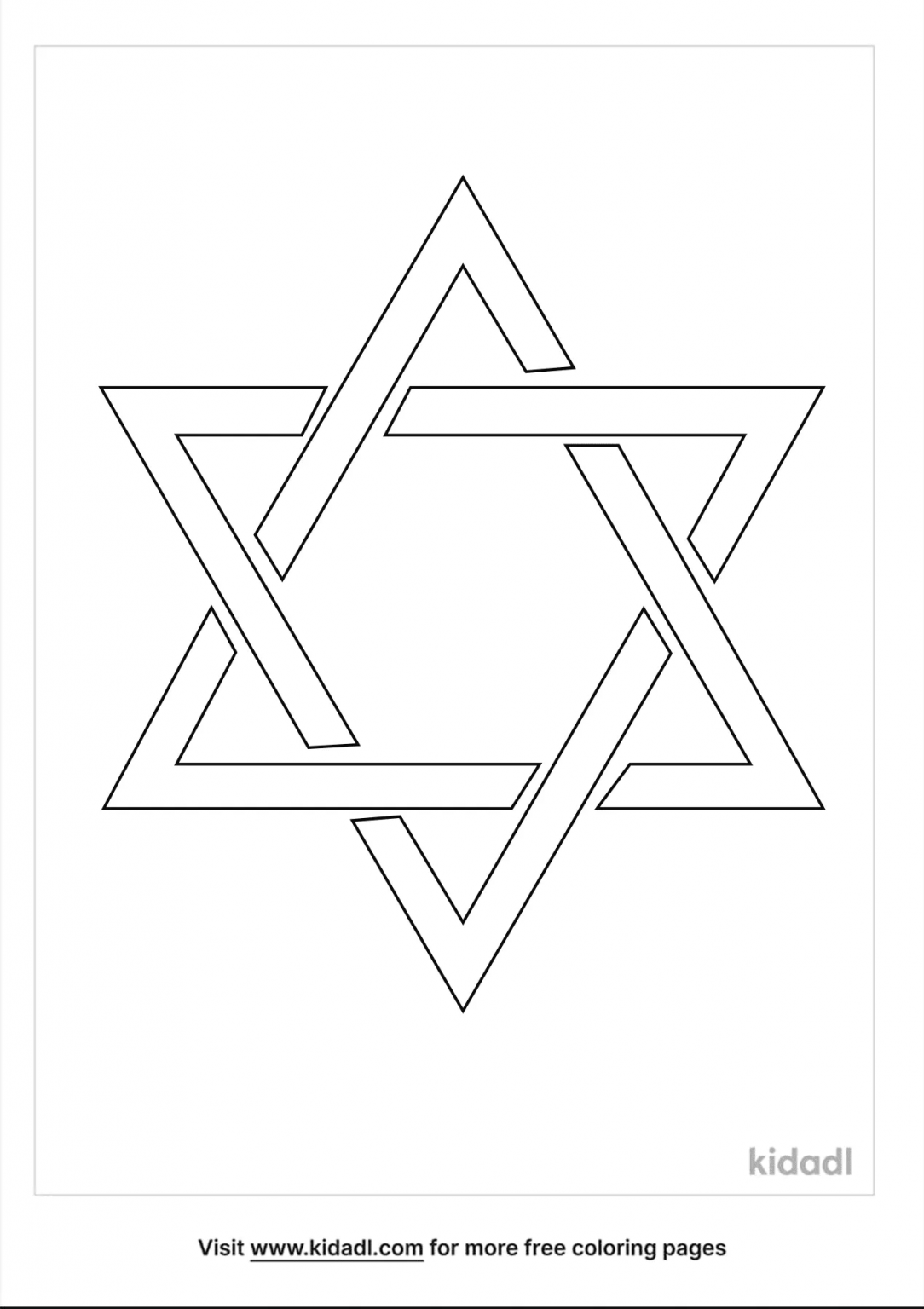 free-star-of-david-coloring-page-coloring-page-printables-kidadl