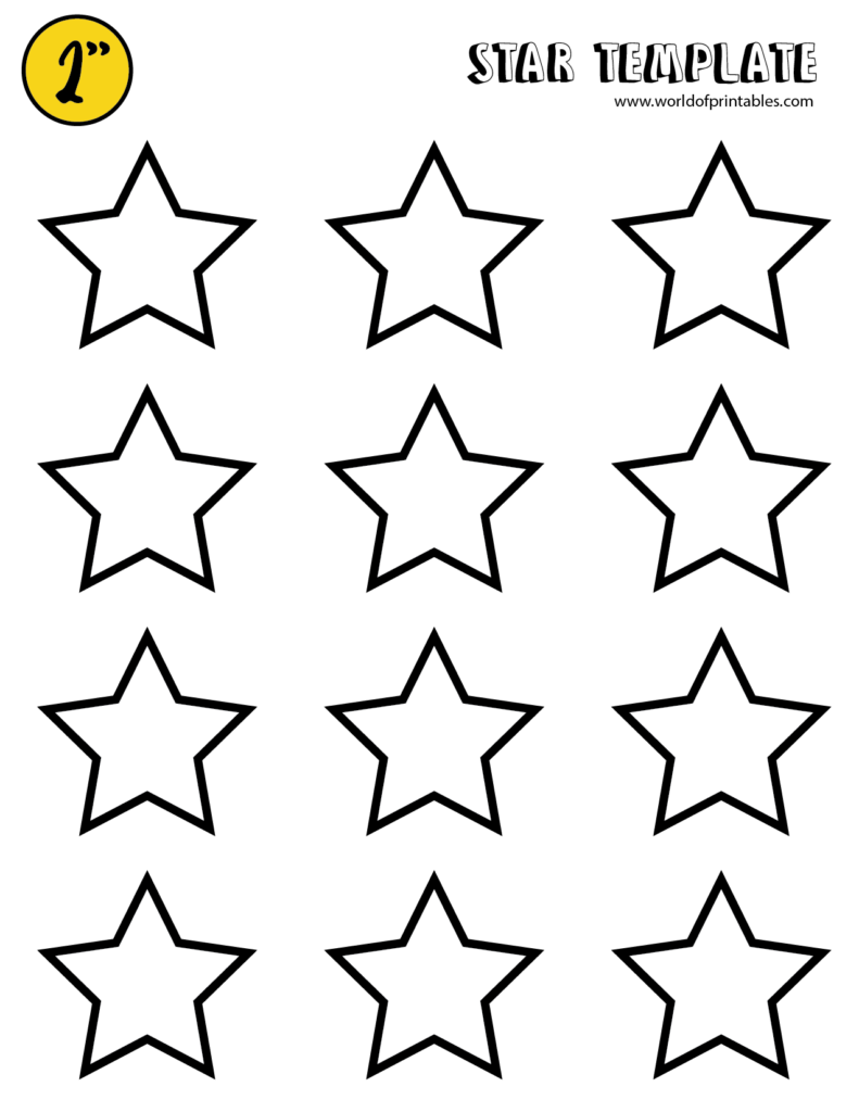 Free Star Stencil