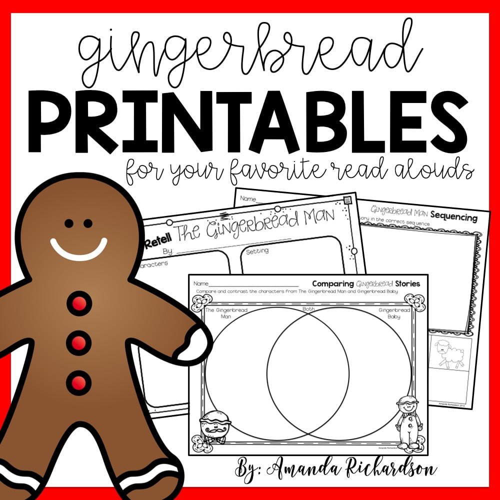 Free Printable Version Of The Gingerbread Man Story