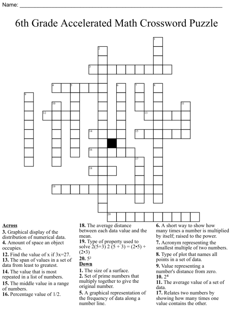 Mathematics Crosswords Word Searches Bingo Cards WordMint