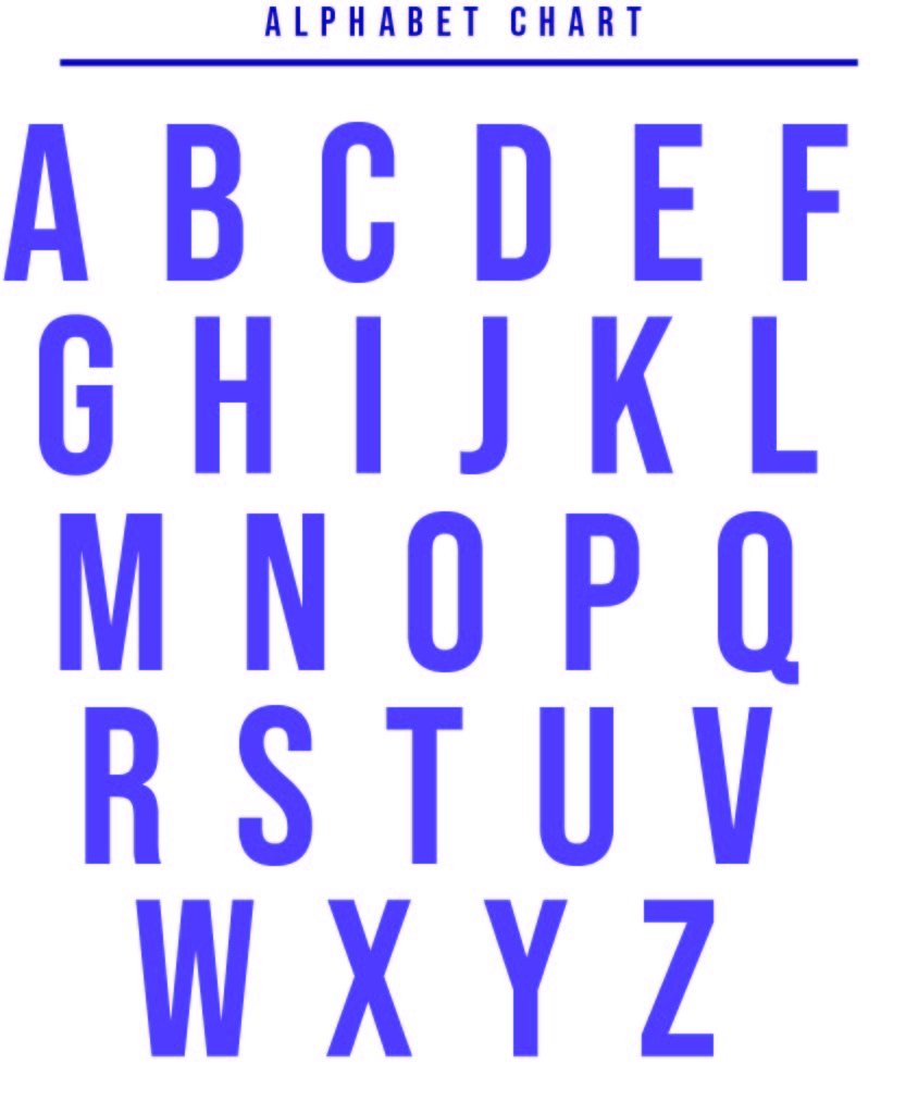 Printable Alphabet Letters Pdf