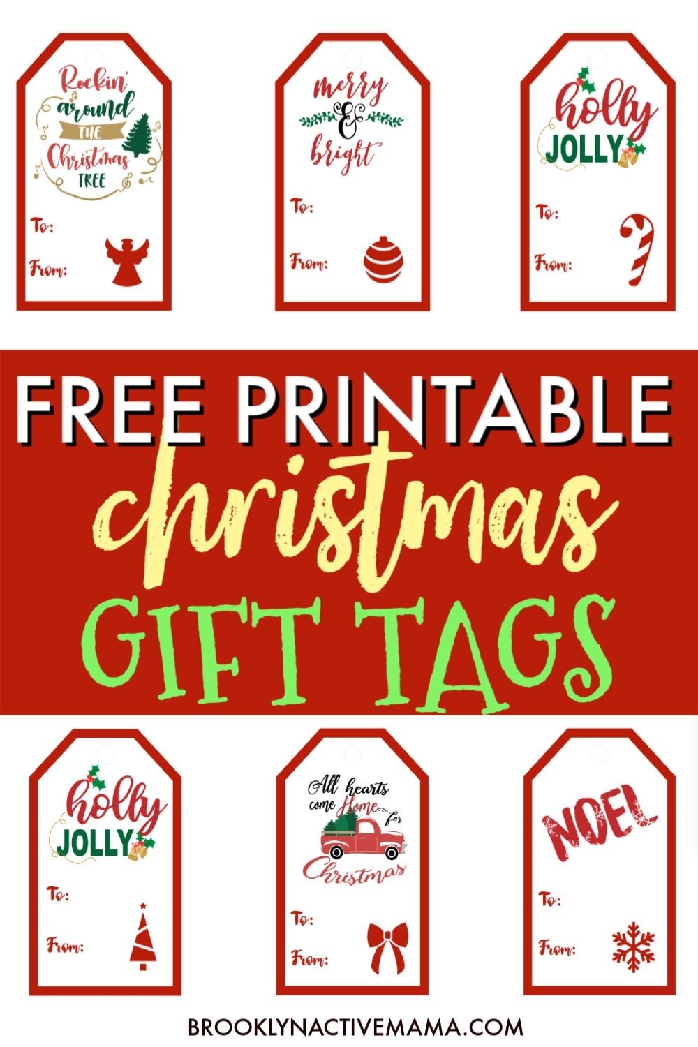 Diy Christmas Tags Printable