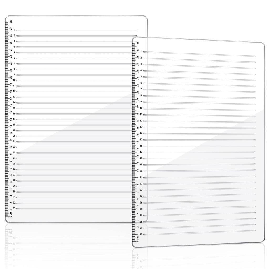 Lined Paper Template Envelope