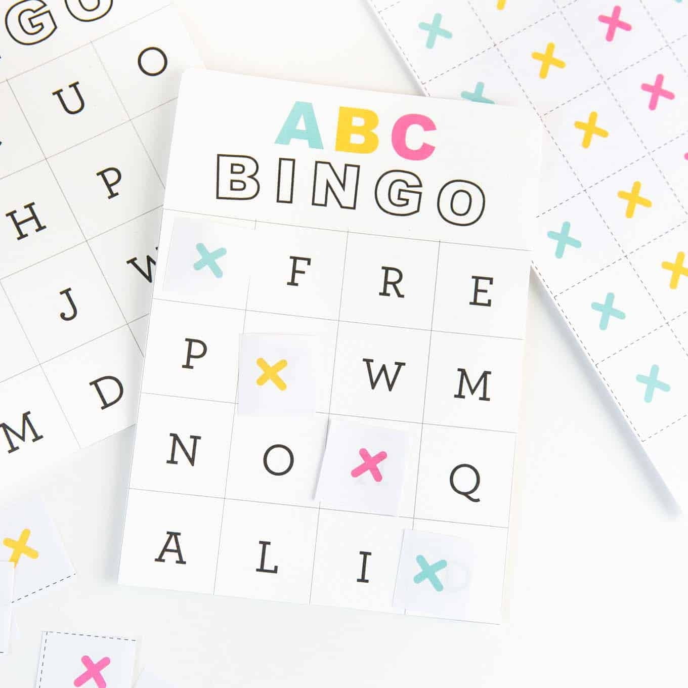 Printable Bingo Letter Cards